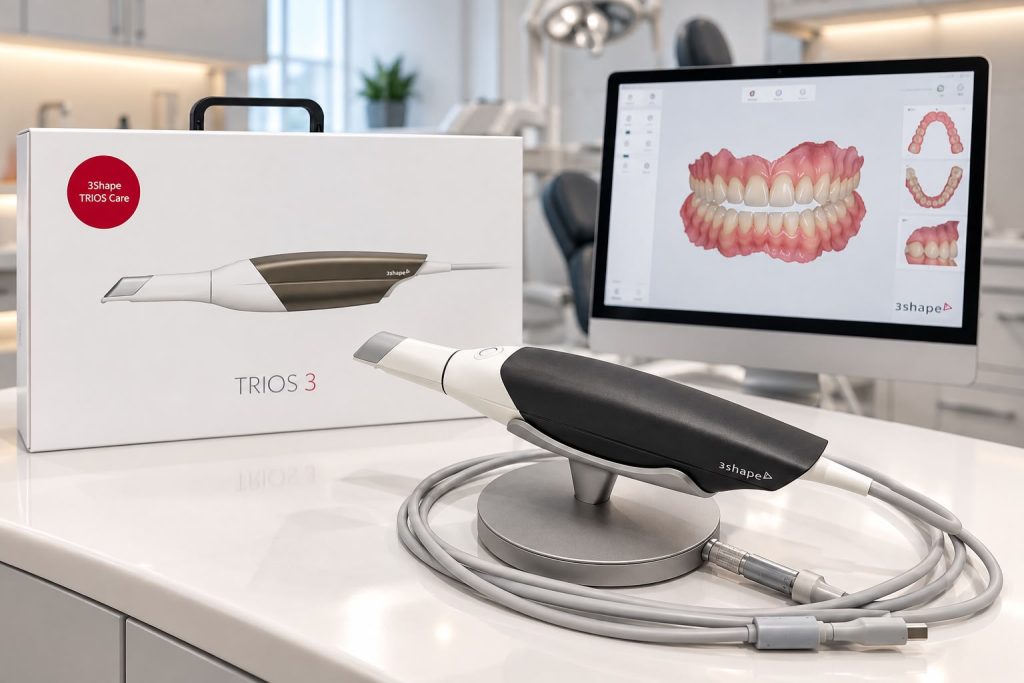 Scanner intraorale 3Shape TRIOS 3 per le impronte digitali