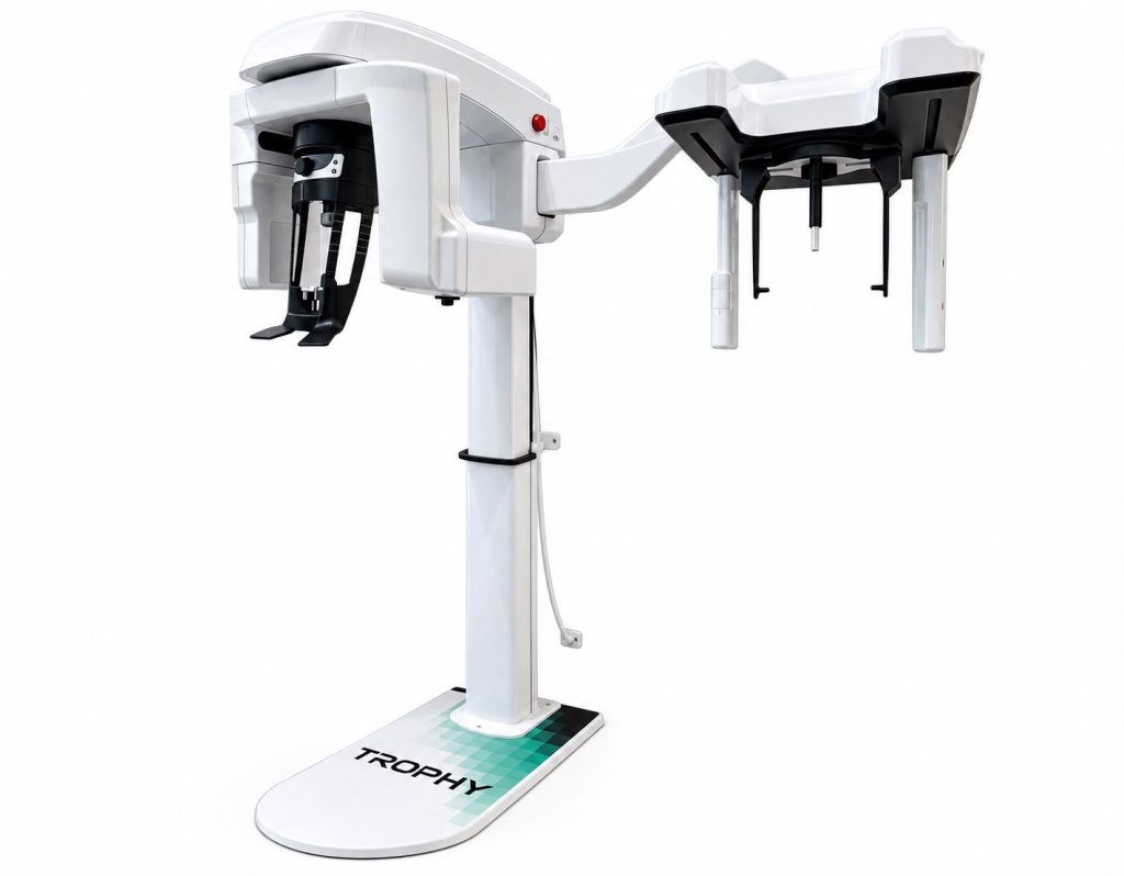 TAC Cone Beam 3D Trophy per la diagnostica radiologica tridimensionale